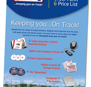 Tachograph Stationery Price List